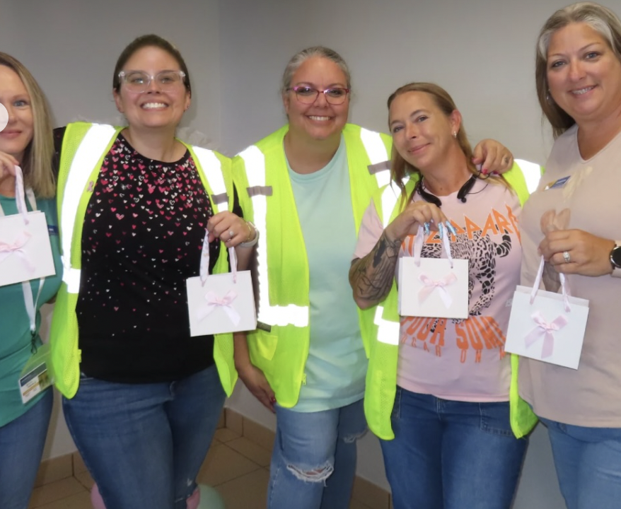 Group candle making event